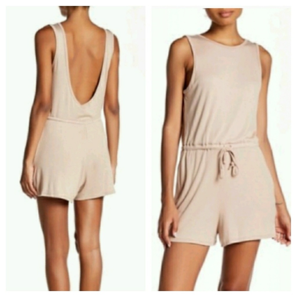 Michelle Romper w/ U Back Pink sz L - Picture 2 of 6